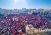 Large crowd of protesters rally in Bardo, call for “restart of parliamentary activity, restoration of legitimacy”