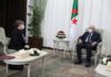 Najla Bouden received by Algerian President