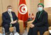 Justice Minister meets with US ambassador