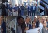 Minister Gounji does a little “PR stunt” and then leaves
