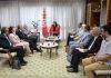 Minister of Public Works discusses financial and technical co-operation with AFESD delegation