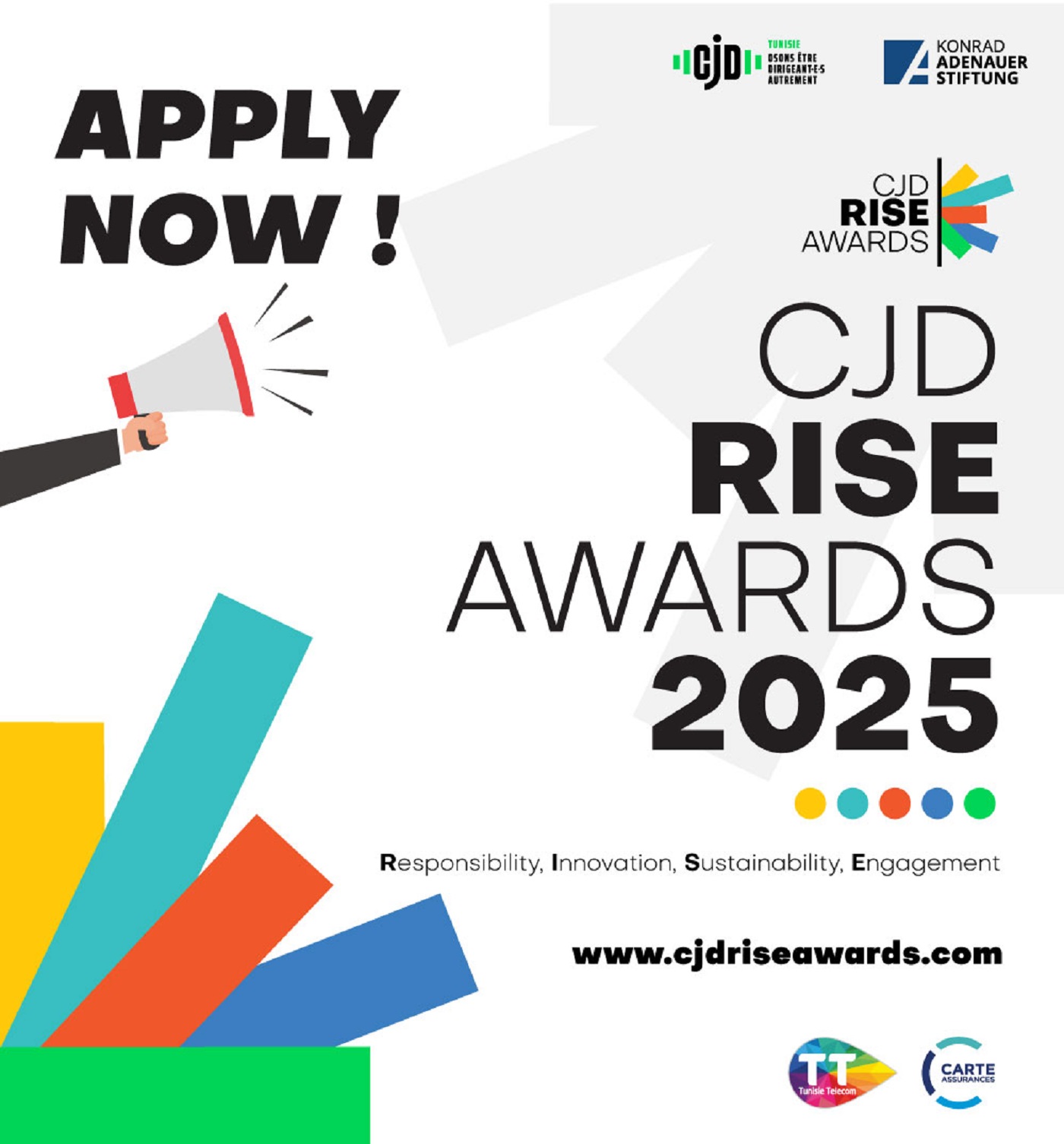 Tunisia: CJD launches RISE AWARDS 2025, a competition dedicated to CSR